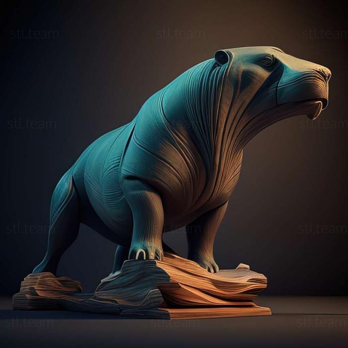 3D model Promegatherium (STL)